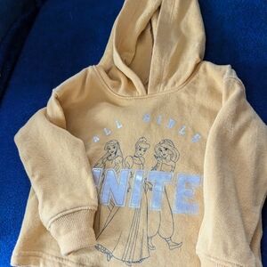 ⭐$7 WHEN NUNDLED⭐Disney All Girls Unite Yellow Hoodie